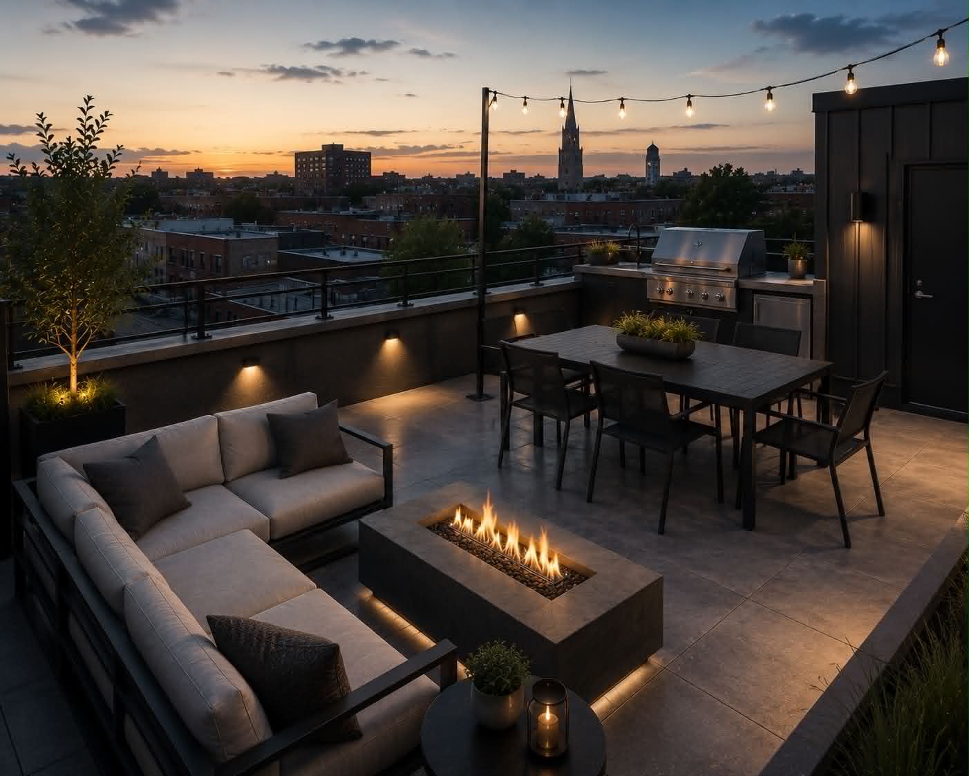 Platform West rooftop residence